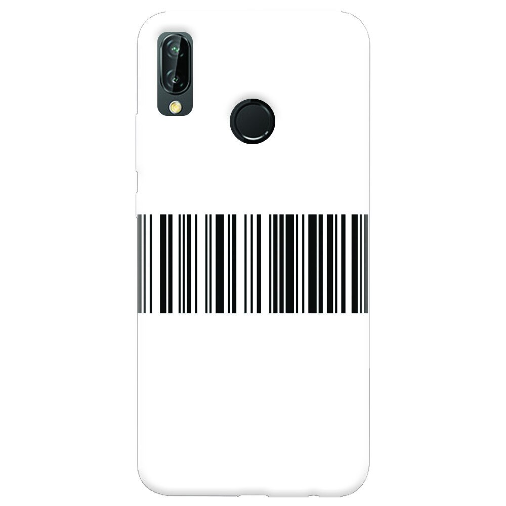 Husa silicon pentru Huawei P20 Lite, Bar Code