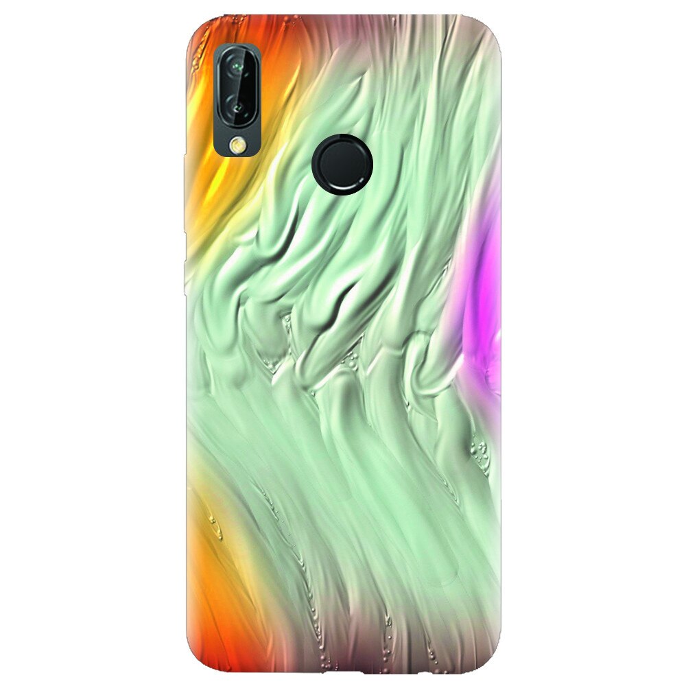 Husa silicon pentru Huawei P20 Lite, Attractive Abstract Design