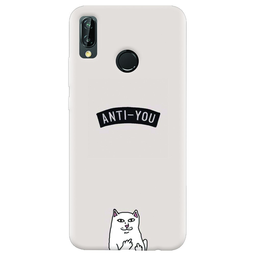 Husa silicon pentru Huawei P20 Lite, Anti You