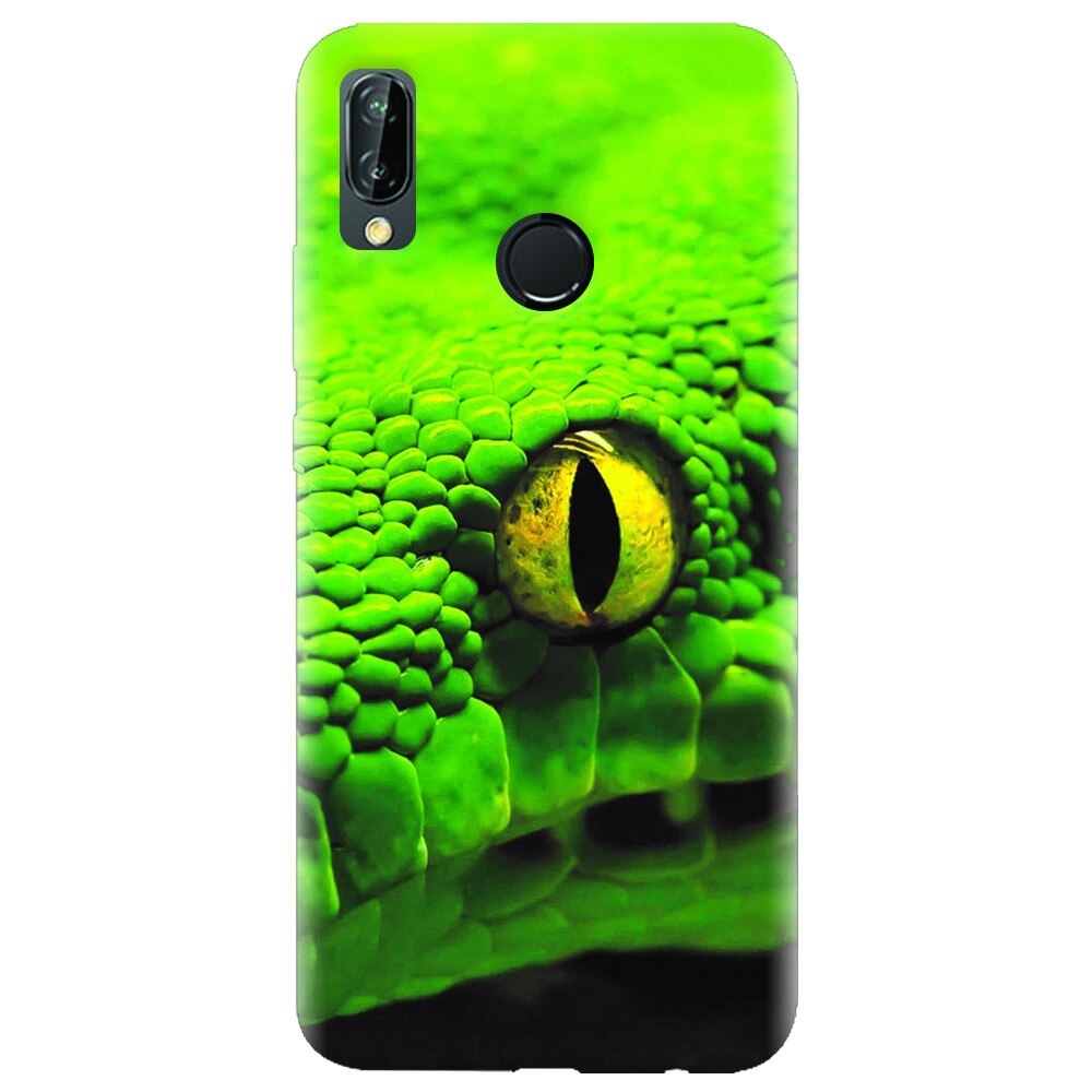 Husa silicon pentru Huawei P20 Lite, Animal Eye