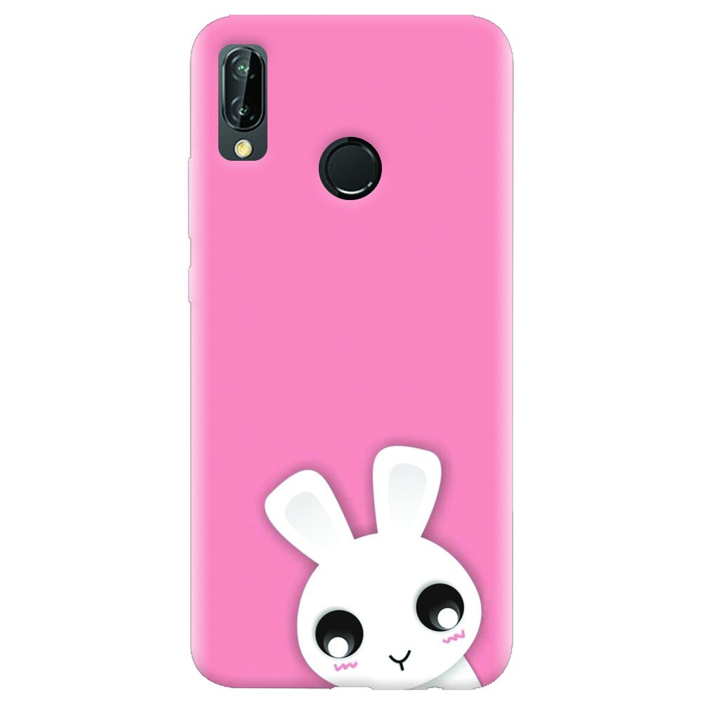 Husa silicon pentru Huawei P20 Lite, Cute Girly 002