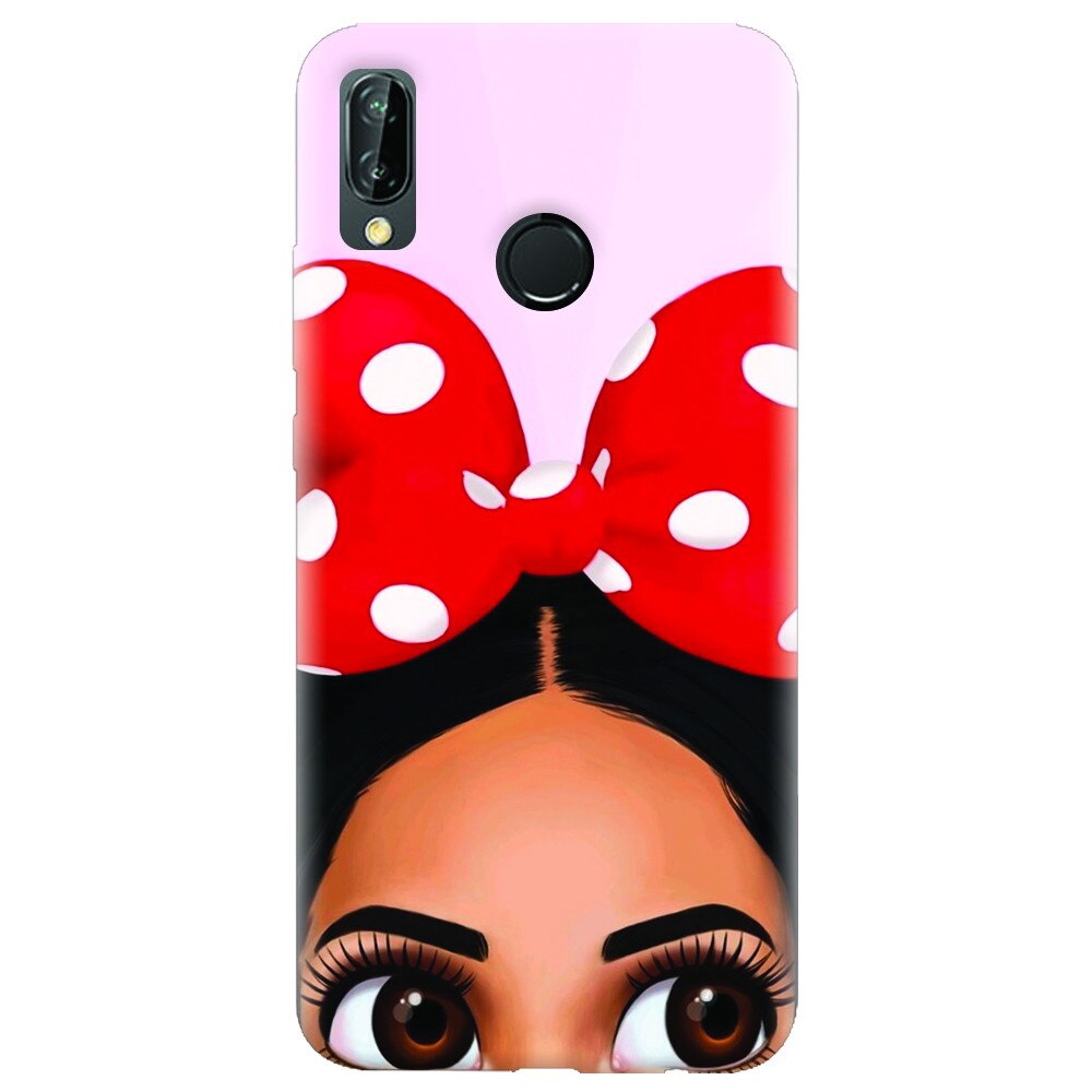 Husa silicon pentru Huawei P20 Lite, Anime Art Girl