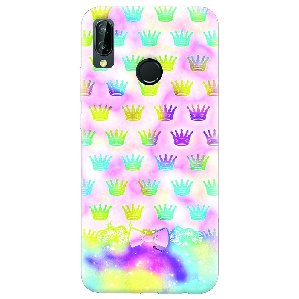 Husa silicon pentru Huawei P20 Lite, Girly Plus