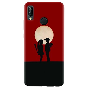 Husa silicon pentru Huawei P20 Lite, Boy Girl Love Story Husa silicon pentru Huawei P20 Lite, Boy Girl Love Story