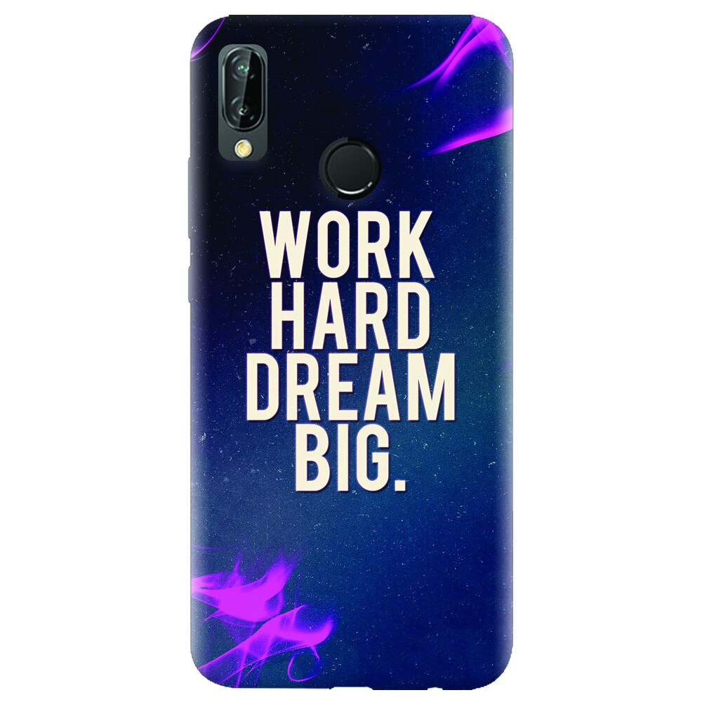 Husa silicon pentru Huawei P20 Lite, Dream Big
