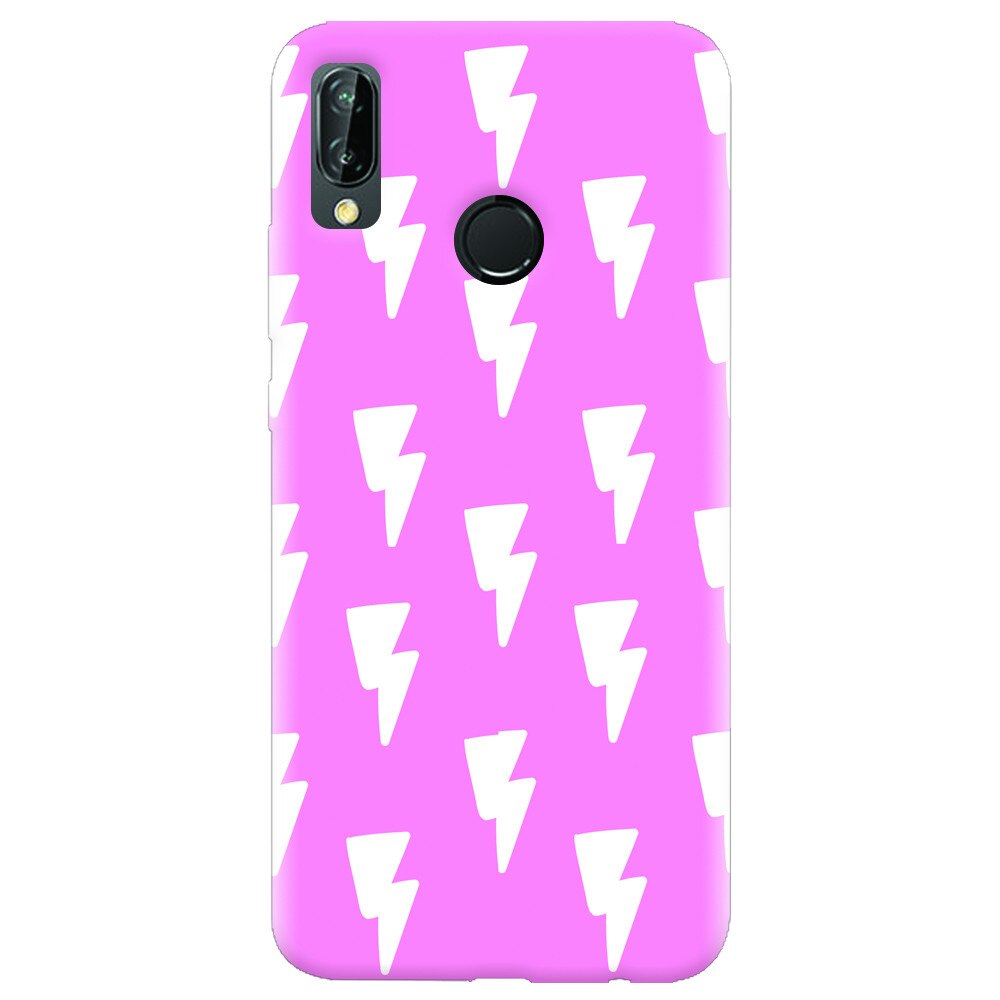 Husa silicon pentru Huawei P20 Lite, Electric Pink