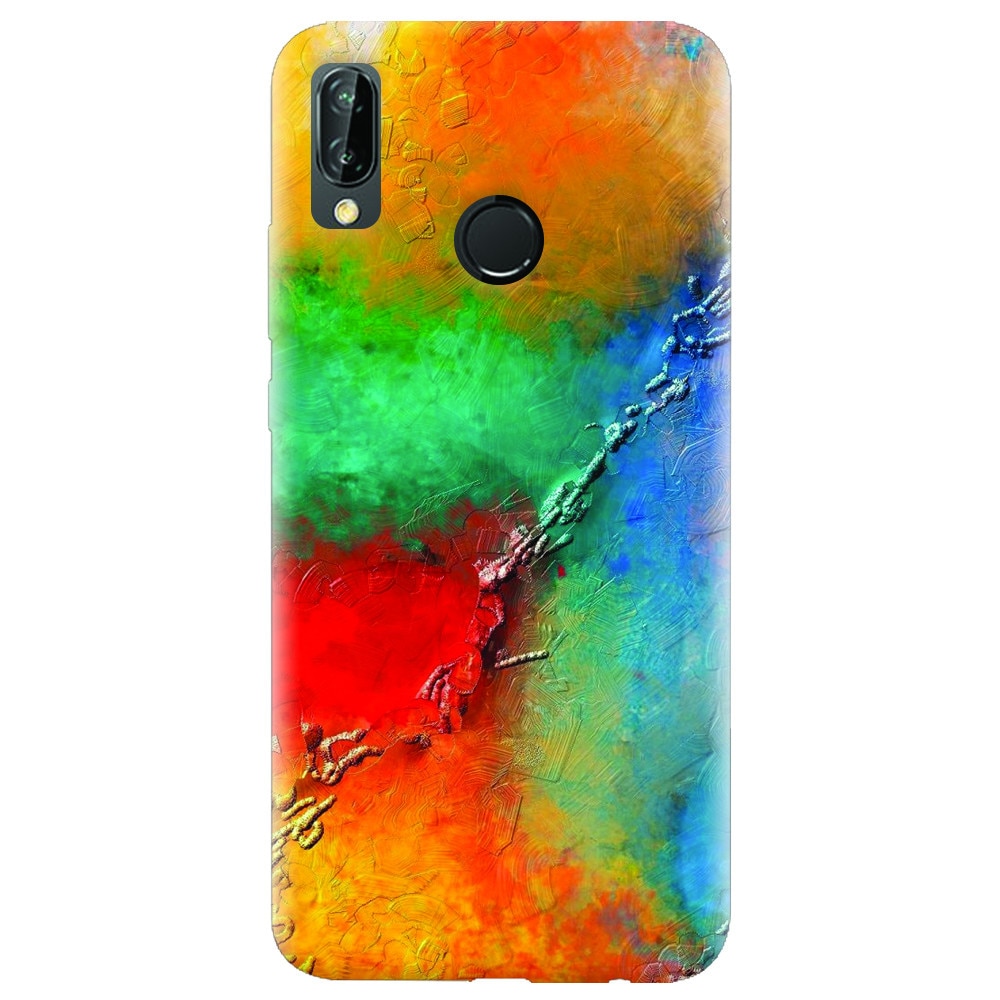 Huawei P20 Lite, Colorful Wall Paint Texture - eMAG.hu