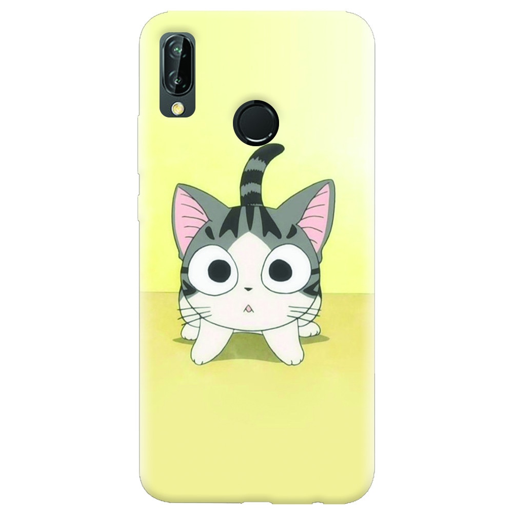 Husa silicon pentru Huawei P20 Lite, Cute Ktty