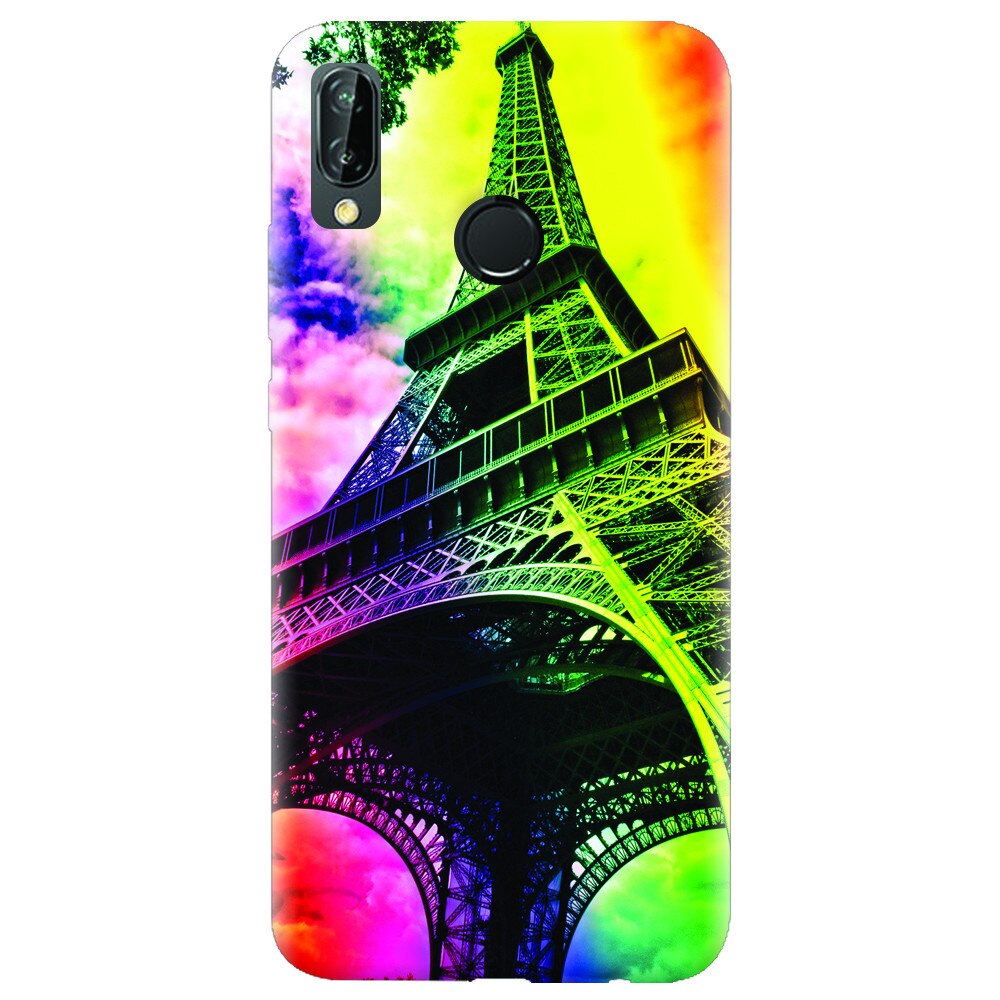 Husa silicon pentru Huawei P20 Lite, Eiffel Tower 002