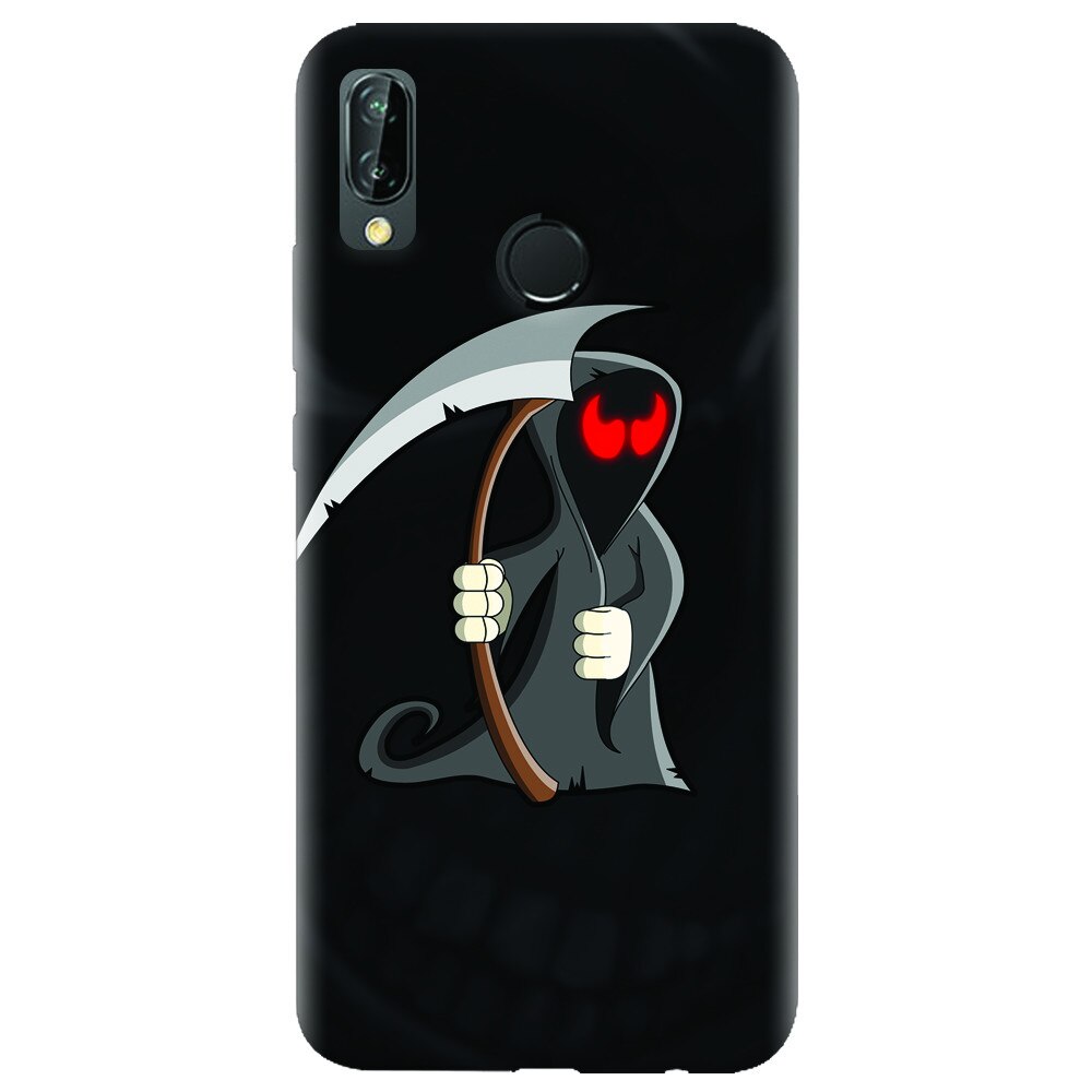Husa silicon pentru Huawei P20 Lite, Grim Reaper