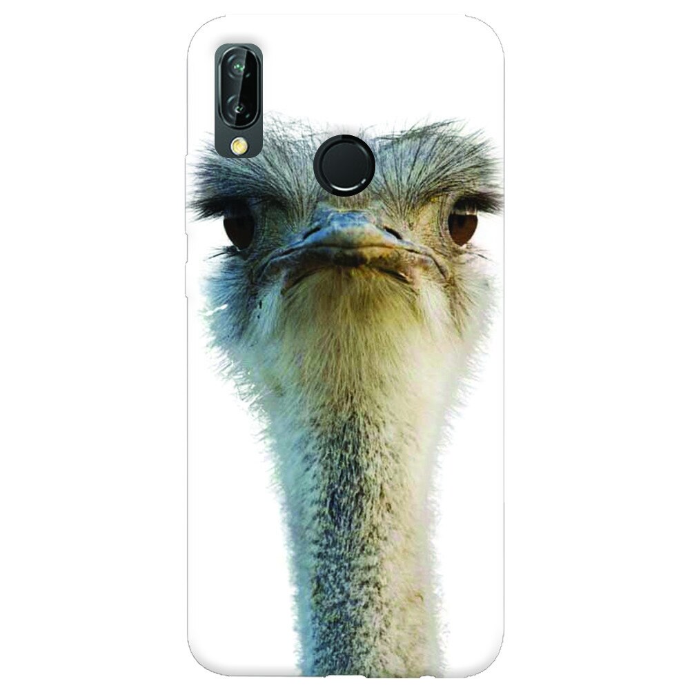 Husa silicon pentru Huawei P20 Lite, Emu