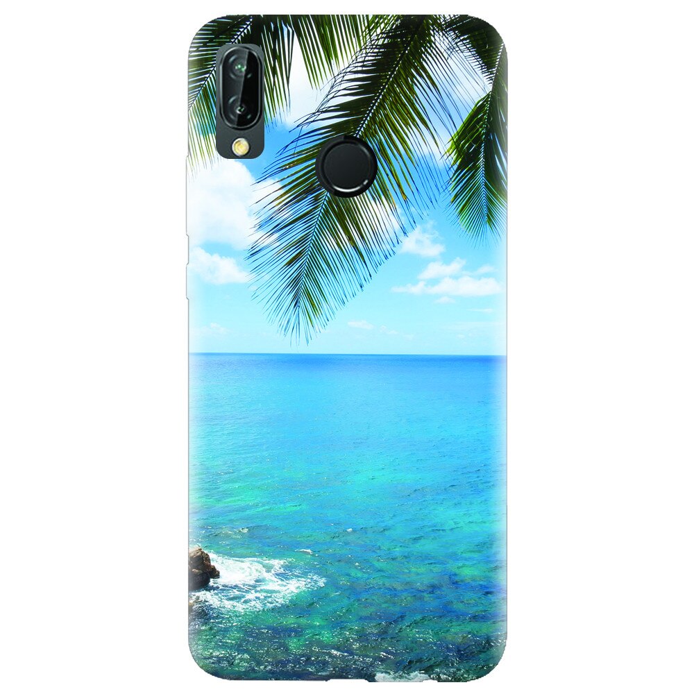 Husa silicon pentru Huawei P20 Lite, Coastline