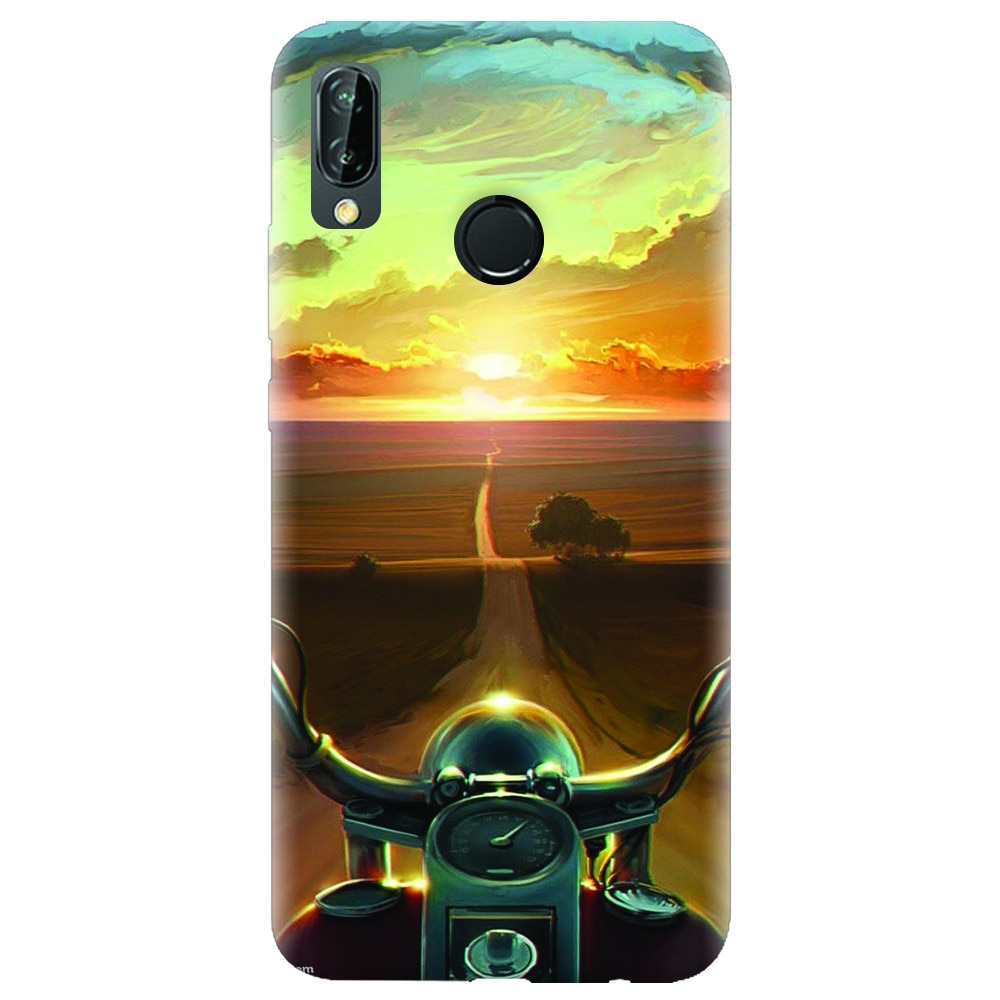 Husa silicon pentru Huawei P20 Lite, Country Road