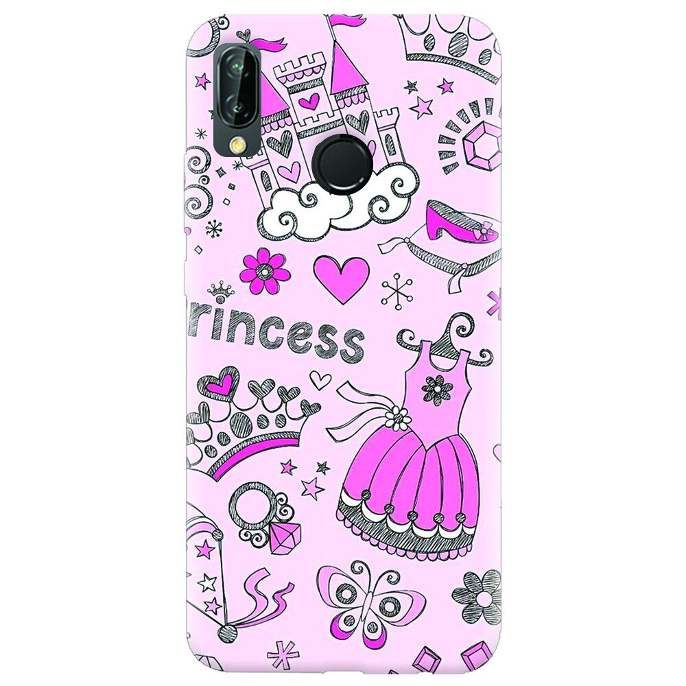 Husa silicon pentru Huawei P20 Lite, Princess