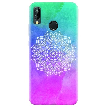 Husa silicon pentru Huawei P20 Lite, Mandala Husa silicon pentru Huawei P20 Lite, Mandala