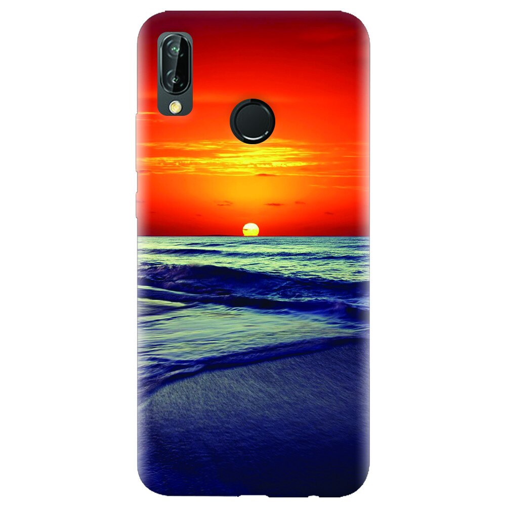 Husa silicon pentru Huawei P20 Lite, Ocean Sunset