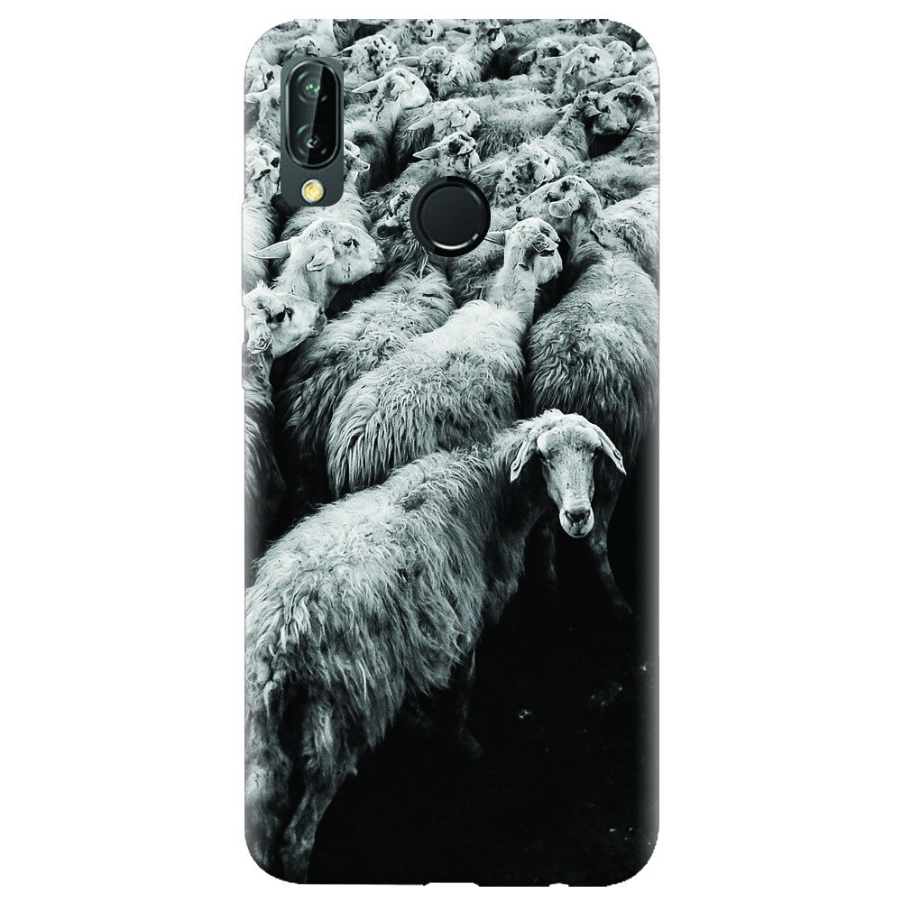 Husa silicon pentru Huawei P20 Lite, Sheep