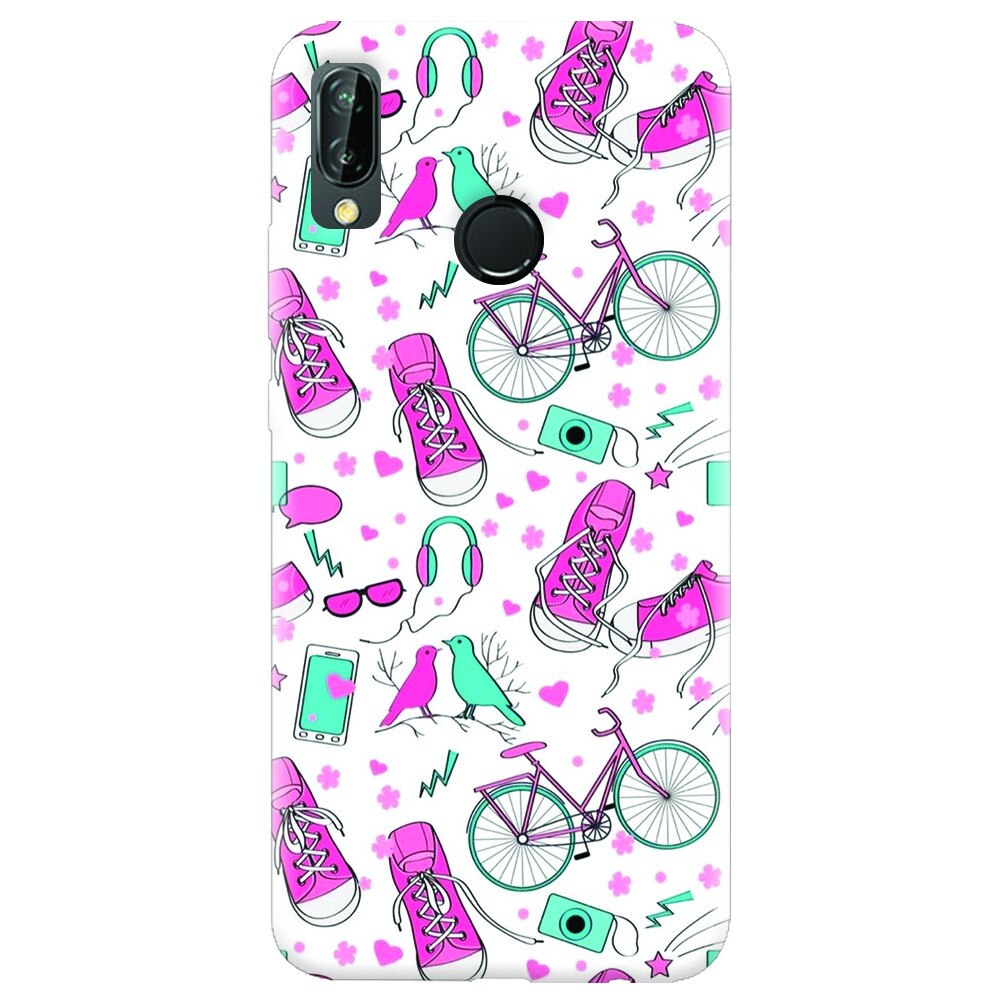 Husa silicon pentru Huawei P20 Lite, Travel