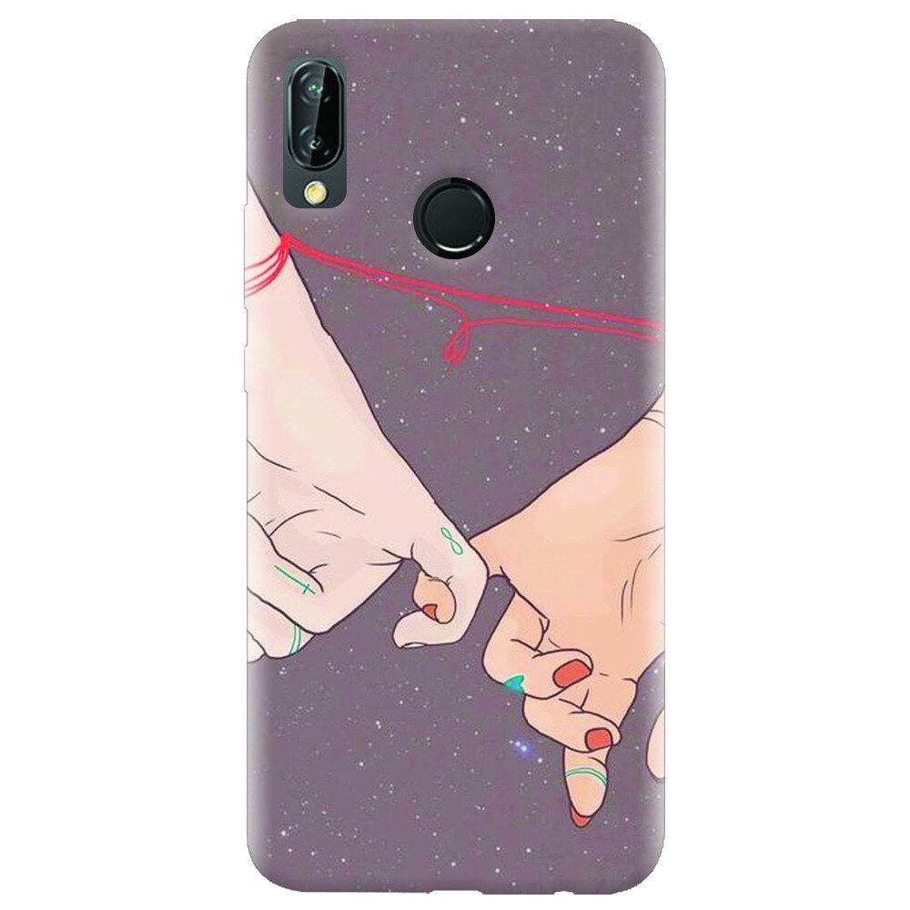 Husa silicon pentru Huawei P20 Lite, Infinit Love