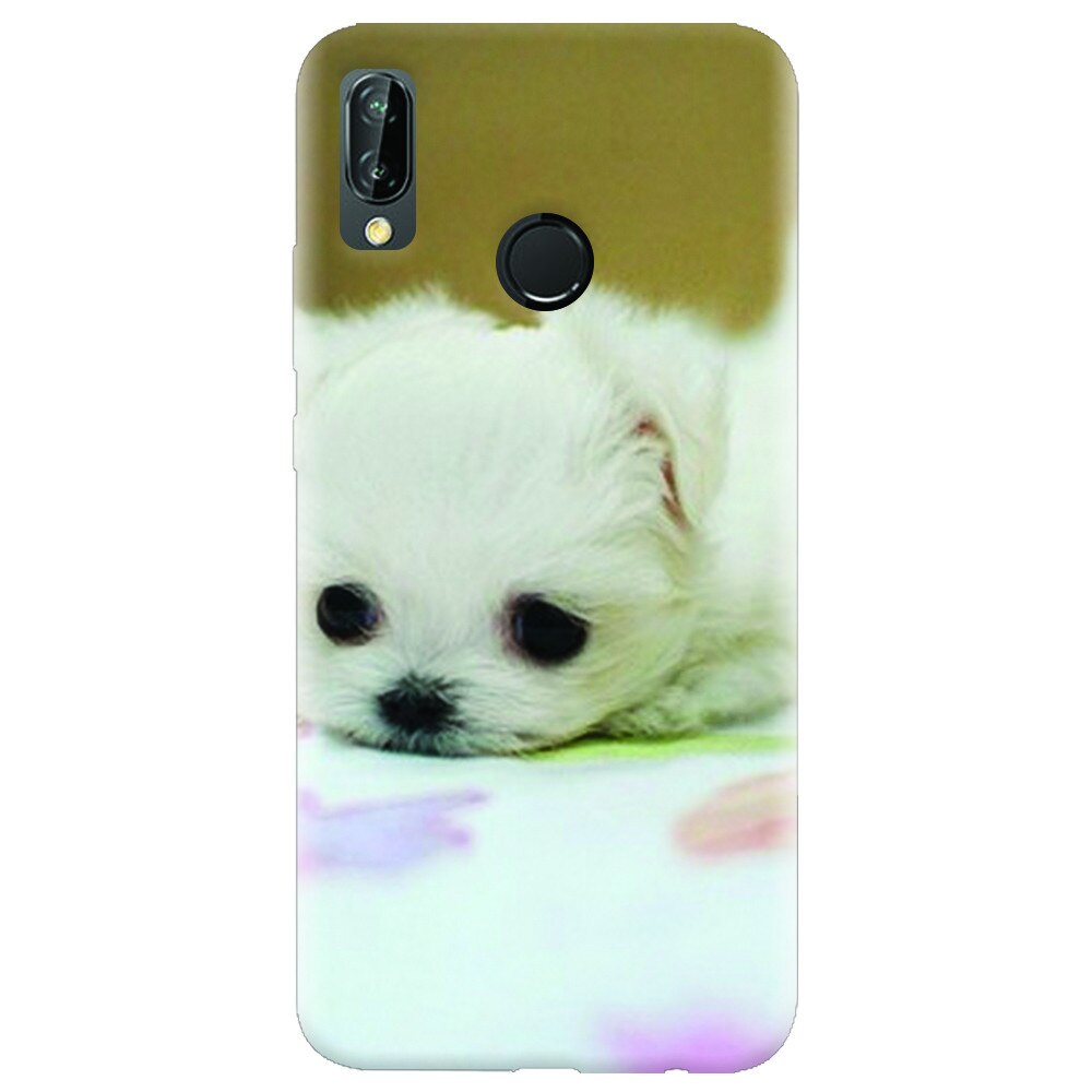 Husa silicon pentru Huawei P20 Lite, Puppies 001