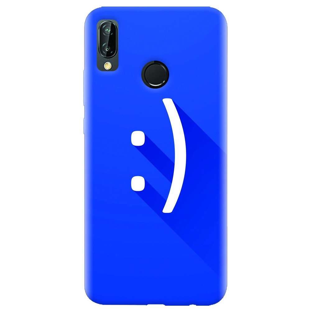 Husa silicon pentru Huawei P20 Lite, Smile