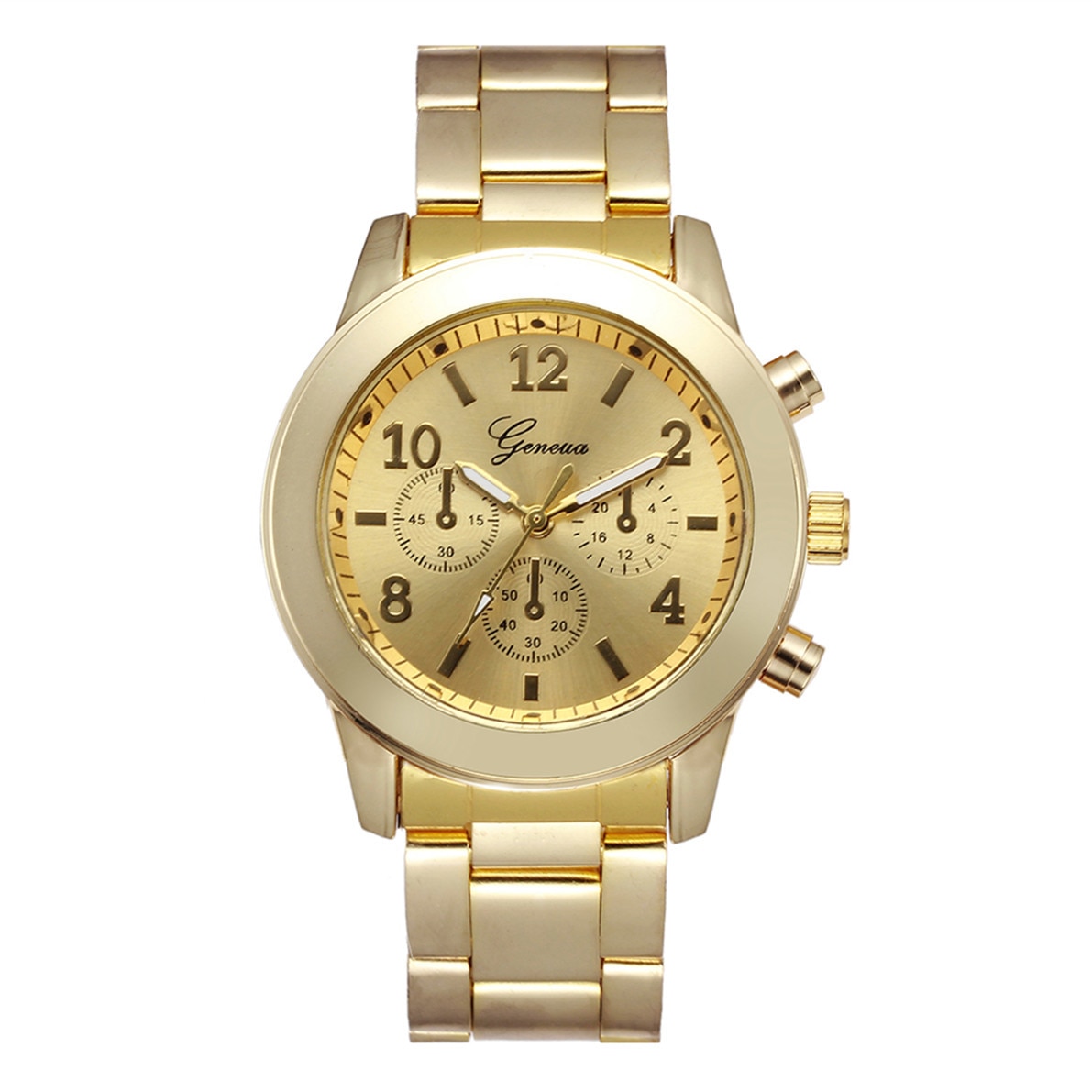 Ceas de dama Fashion, bratara metalica, Geneva, CS108