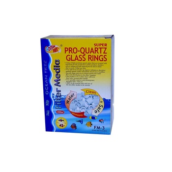 Material filtrant acvariu Pro Quartz Glass Rings (FM3) 1000 ml Material filtrant acvariu Pro Quartz Glass Rings (FM3) 1000 ml