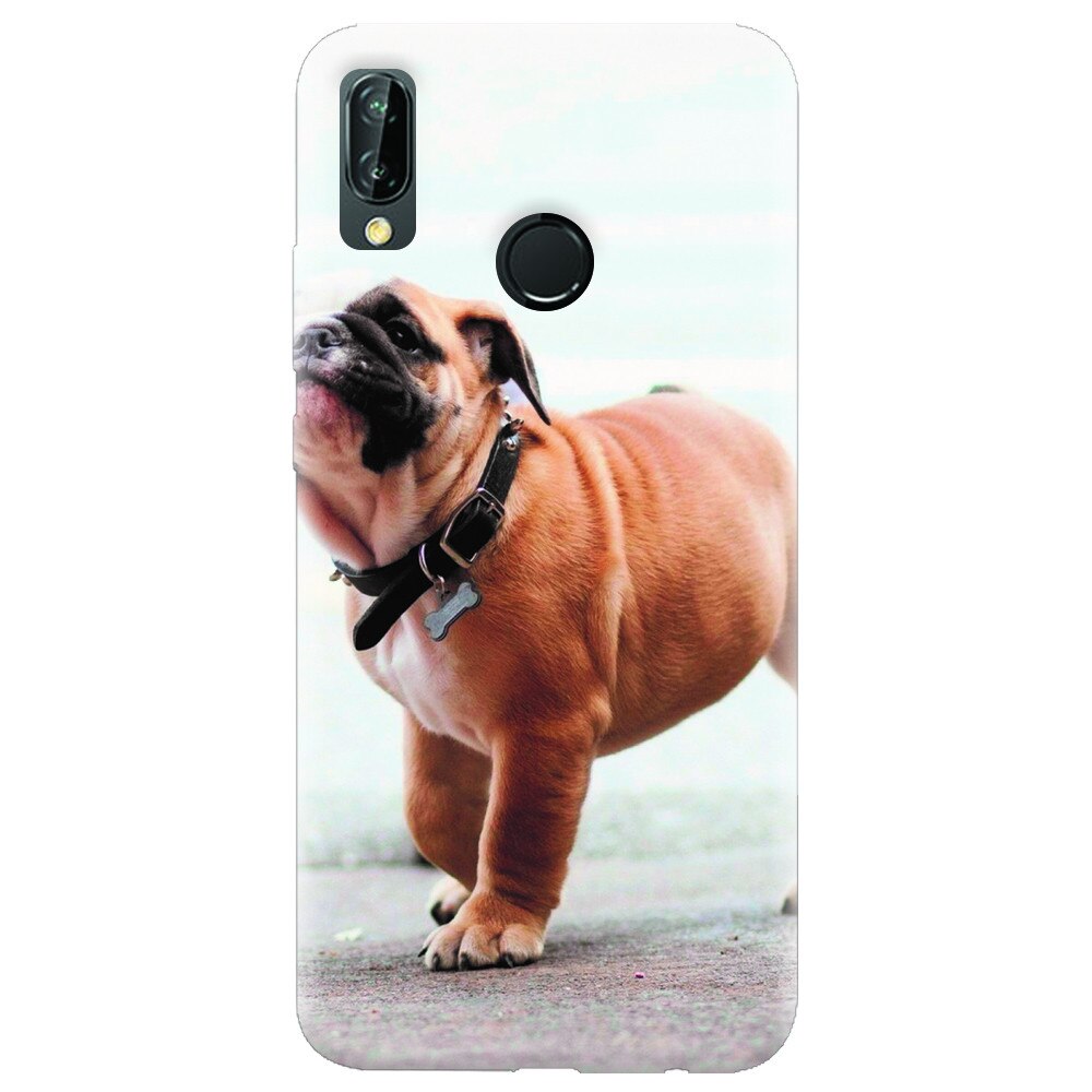 Husa silicon pentru Huawei P20 Lite, Little Dog Puppy Animal