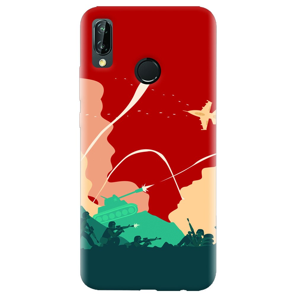 Husa silicon pentru Huawei P20 Lite, War