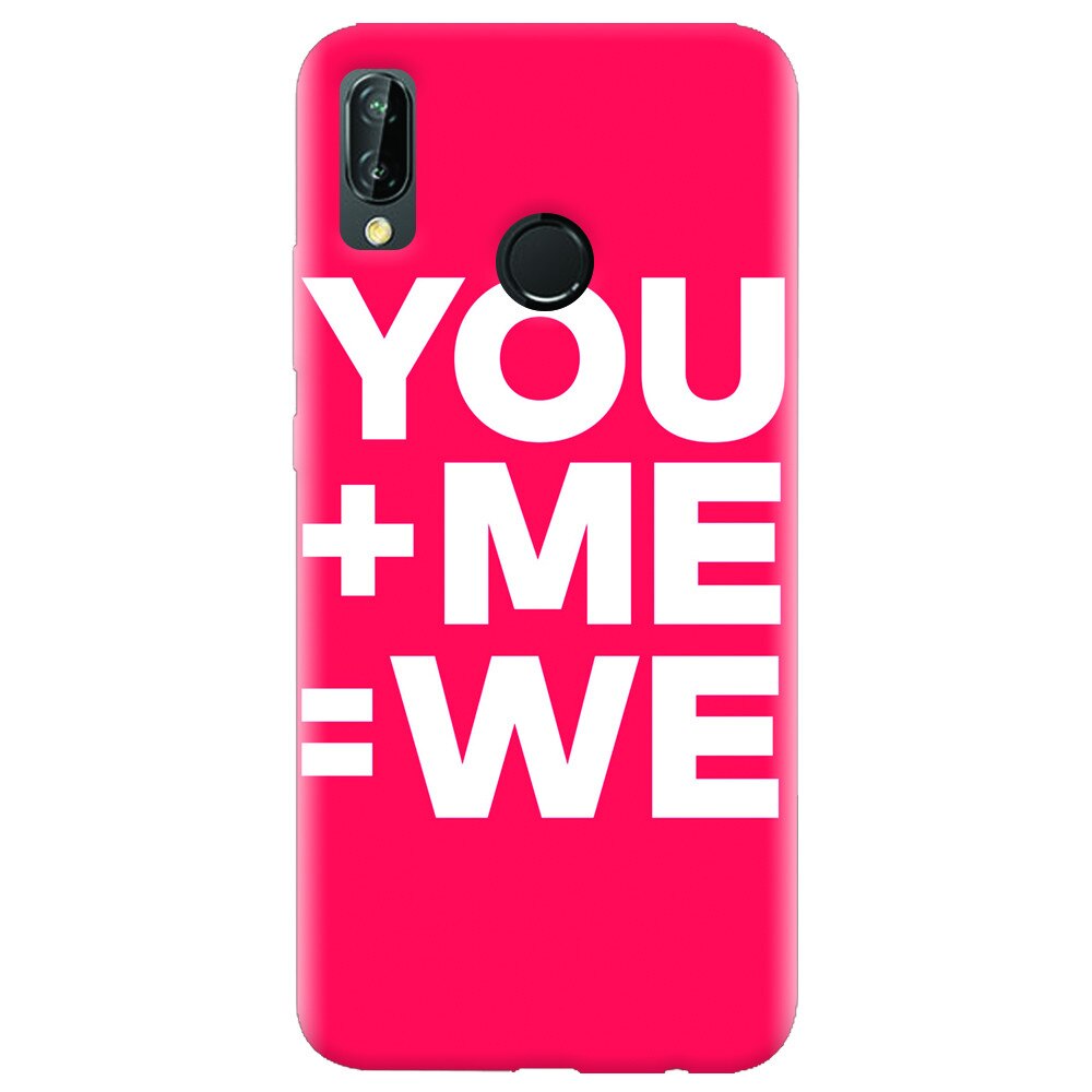 Husa silicon pentru Huawei P20 Lite, Valentine Boyfriend