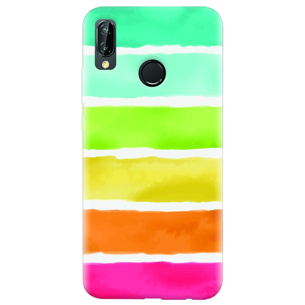 Husa silicon pentru Huawei P20 Lite, Watercolors