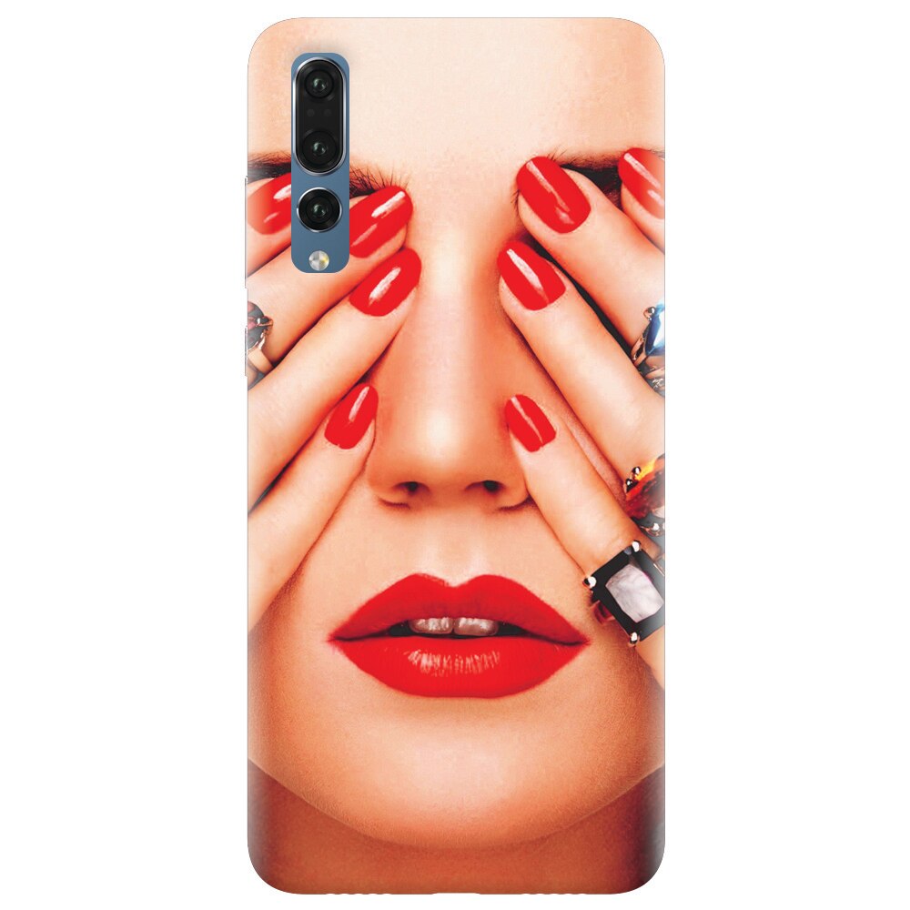 Husa silicon pentru Huawei P20 Pro, Rings On All Fingers