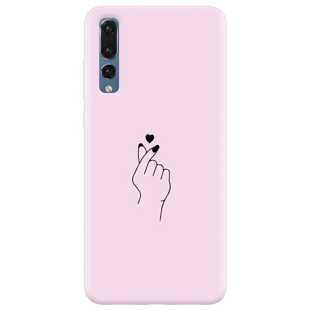 Husa silicon pentru Huawei P20 Pro, Simple Love