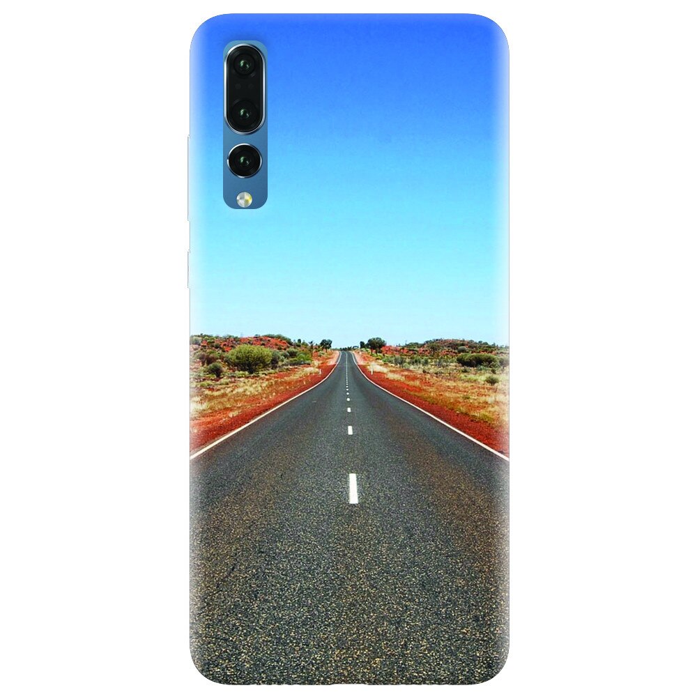 Husa silicon pentru Huawei P20 Pro, Road To Future