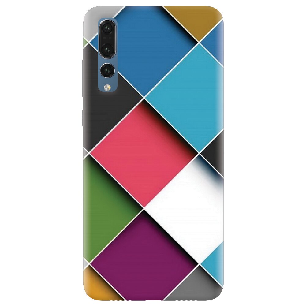 Husa silicon pentru Huawei P20 Pro, Square