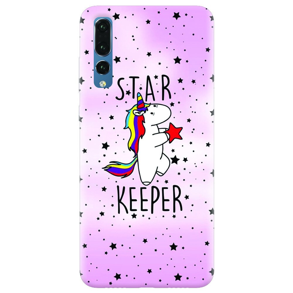 Husa silicon pentru Huawei P20 Pro, Unicorn Star Keeper