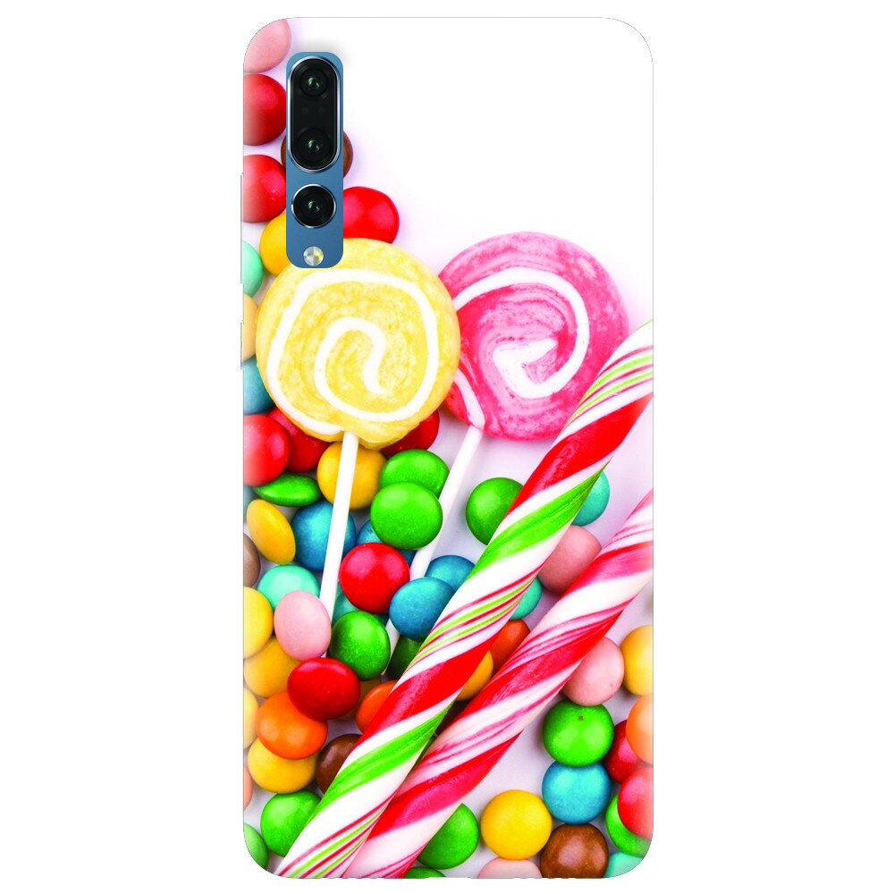 Husa silicon pentru Huawei P20 Pro, Sweet Colorful Candy