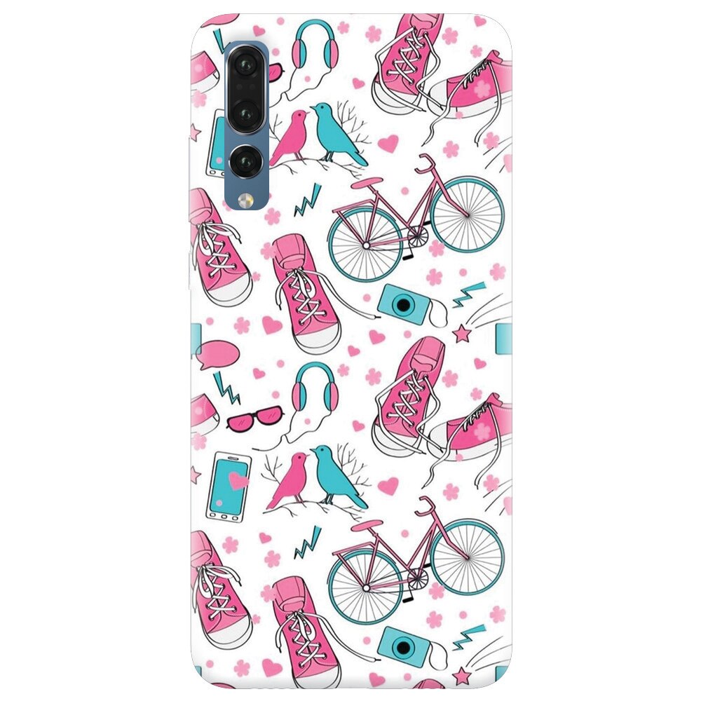 Husa silicon pentru Huawei P20 Pro, Travel