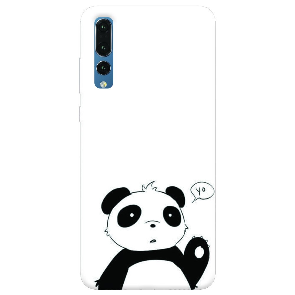 Husa silicon pentru Huawei P20 Pro, Panda Cellphone
