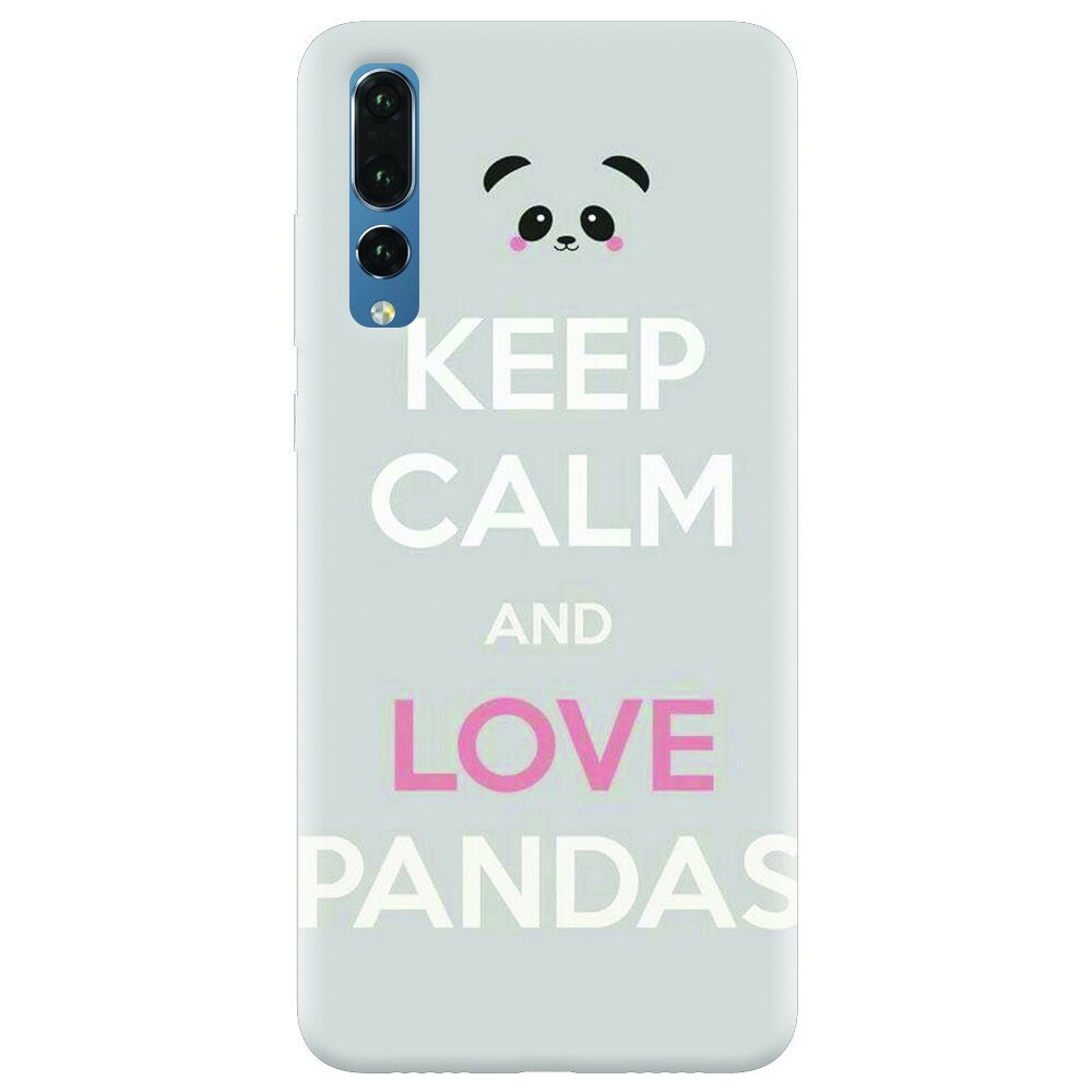 Husa silicon pentru Huawei P20 Pro, Panda Phone