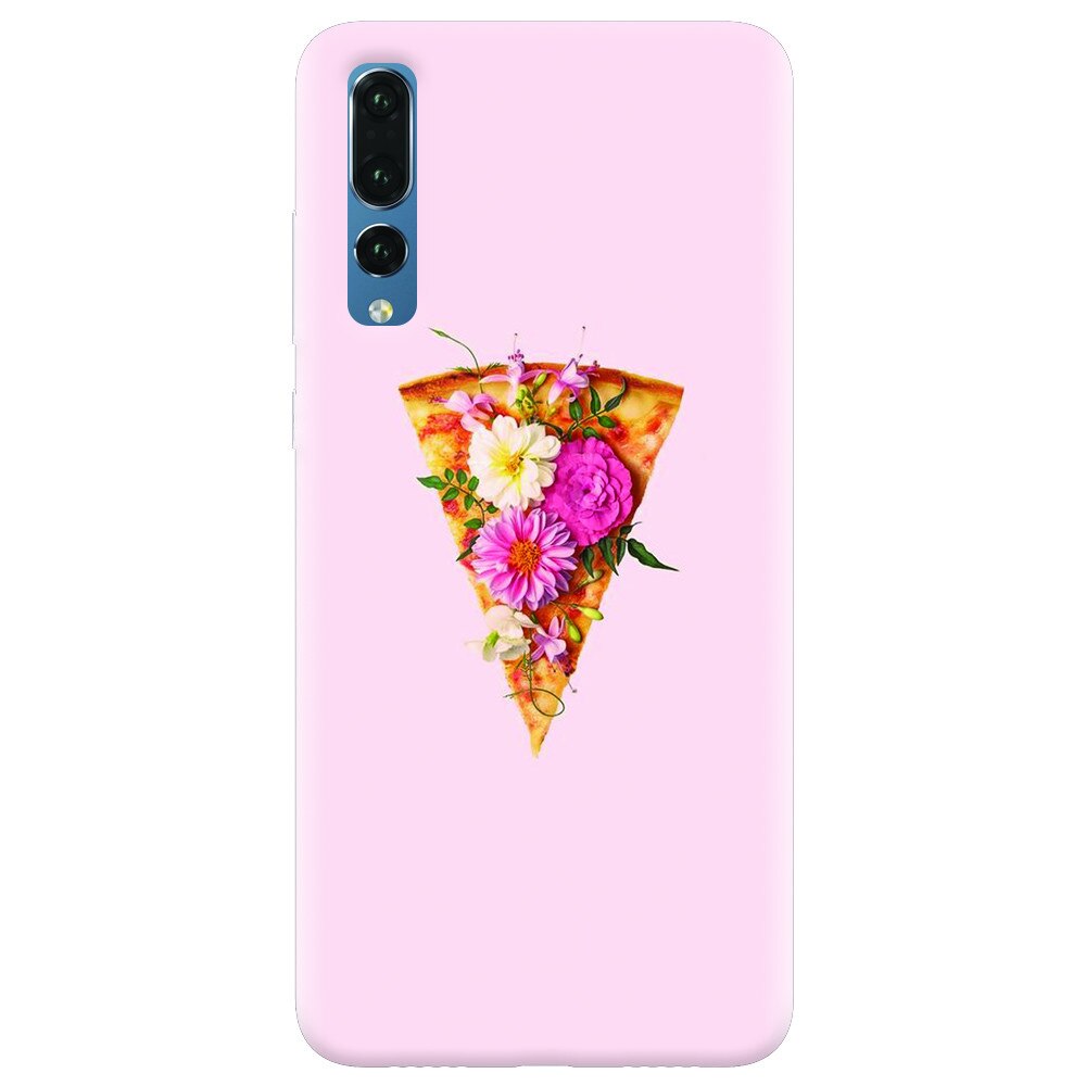 Husa silicon pentru Huawei P20 Pro, Flower Pizza