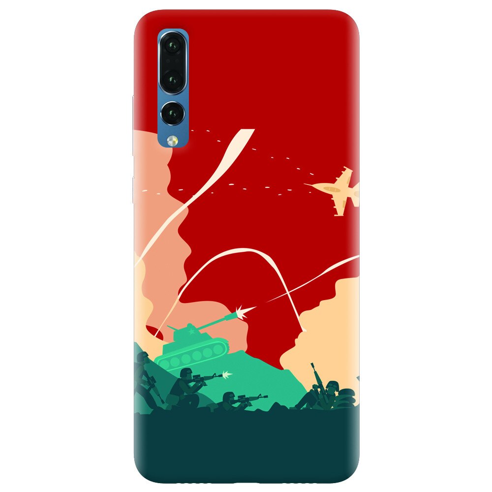 Husa silicon pentru Huawei P20 Pro, War