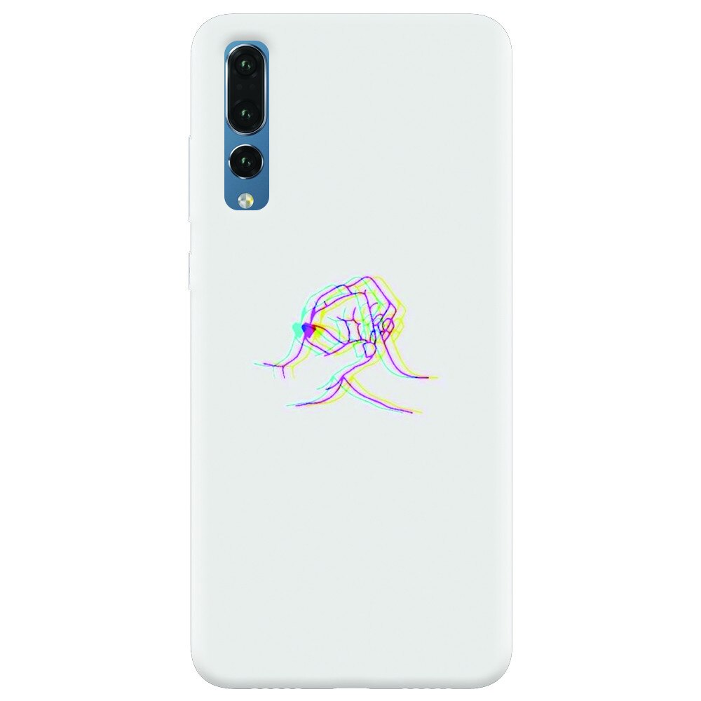 Husa silicon pentru Huawei P20 Pro, With Love