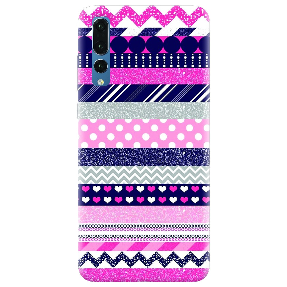 Husa silicon pentru Huawei P20 Pro, Love Pattern