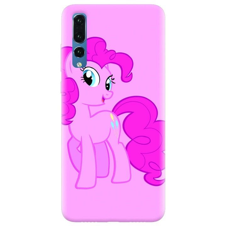 Силиконов калъф, съвместим с Huawei P20 Pro, Pinkie Pie