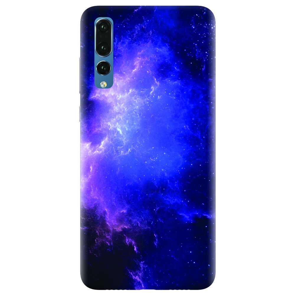 Husa silicon pentru Huawei P20 Pro, Purple Space Nebula