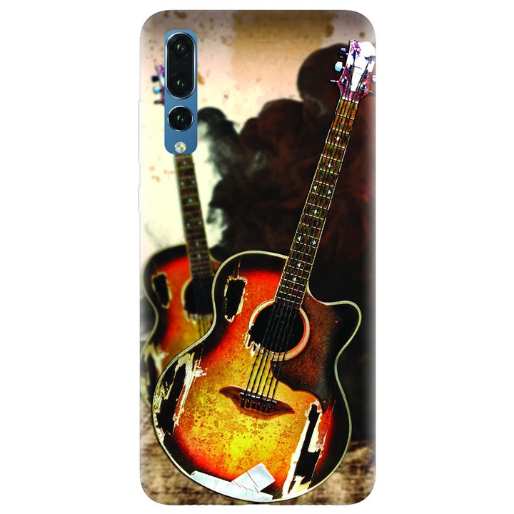 Силиконов калъф, съвместим с Huawei P20 Pro, Hardcore Rock