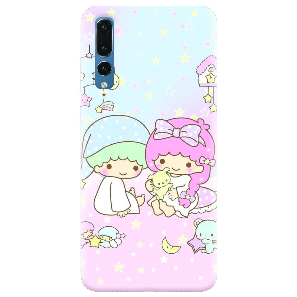 Husa silicon pentru Huawei P20 Pro, Little Twins