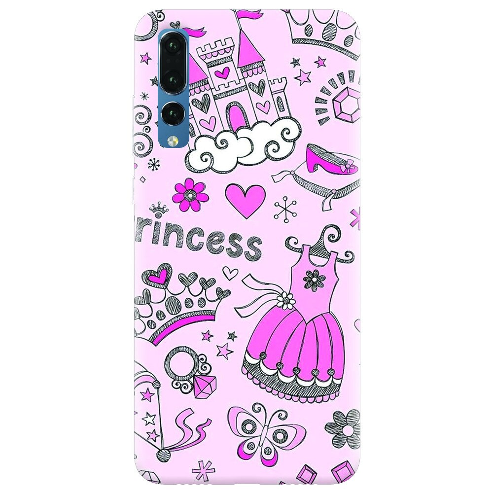 Husa silicon pentru Huawei P20 Pro, Princess