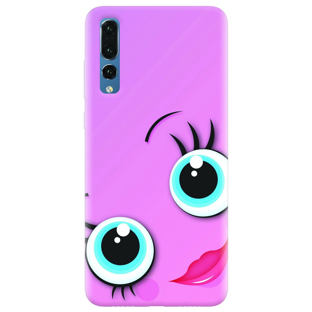 Husa silicon pentru Huawei P20 Pro, Girly Cute